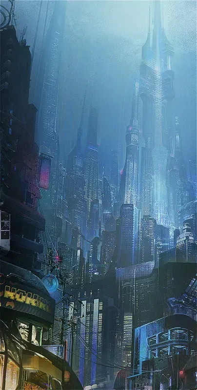 사이버펑크 도시 _김보민